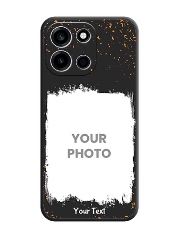 Custom Spray Free Design on Photo On Space Black Custom Soft Matte Mobile Back Cover - OnePlus Nord 6 5G - alternate view