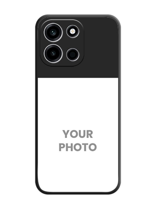 Custom Image Upload With Space Black Color On Custom Soft Matte Mobile Back Cover - OnePlus Nord 6 5G - alternate view