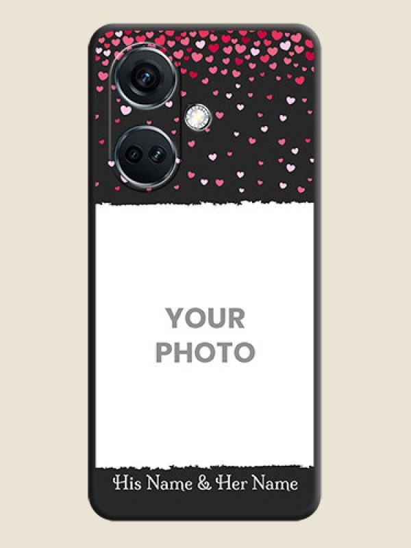 Custom Fall in Love with Your Partner - Photo on Space Black Soft Matte Phone Cover - OnePlus Nord CE 3 5G - alternate view