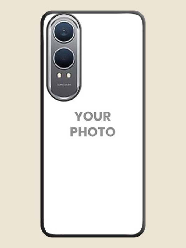 Custom Full Single Pic Upload On Space Black Custom Soft Matte Mobile Back Cover - OnePlus Nord CE 4 Lite 5G - alternate view