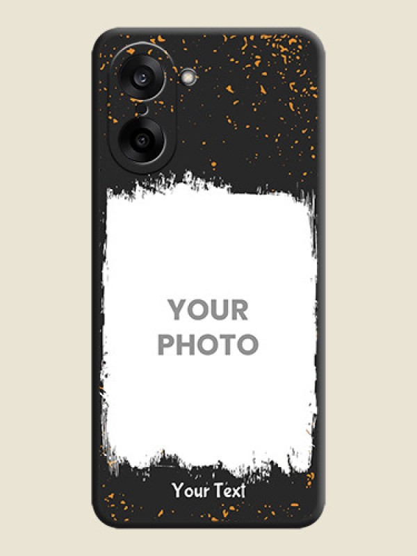Custom Spray Free Design on Photo On Space Black Custom Soft Matte Mobile Back Cover - OnePlus Nord CE 5 5G - alternate view