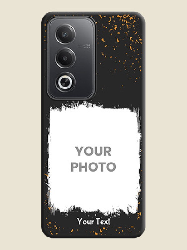 Custom Spray Free Design on Photo On Space Black Custom Soft Matte Mobile Back Cover - Oppo A3 Pro 5G - alternate view