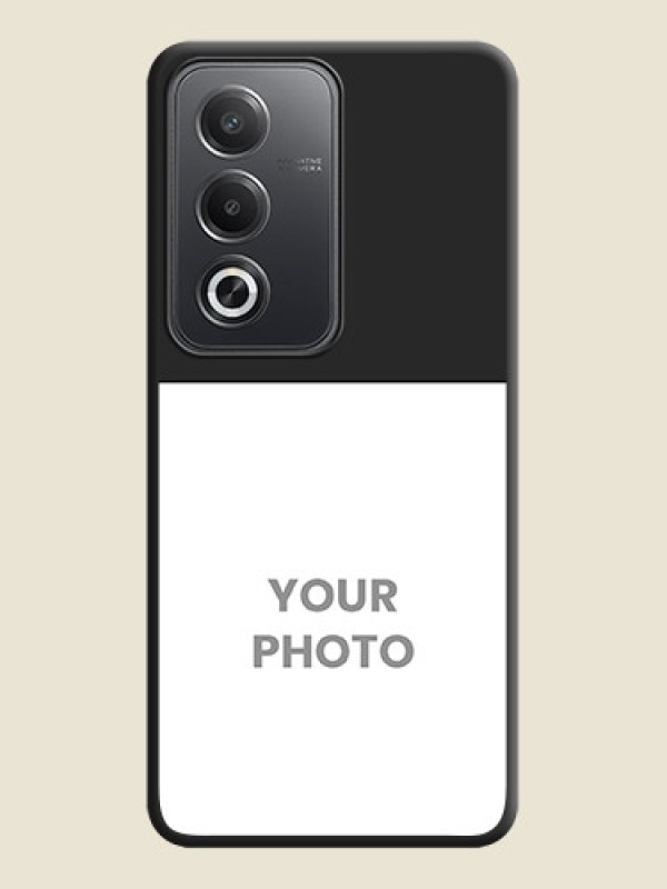 Custom Image Upload With Space Black Color On Custom Soft Matte Mobile Back Cover - Oppo A3 Pro 5G - alternate view