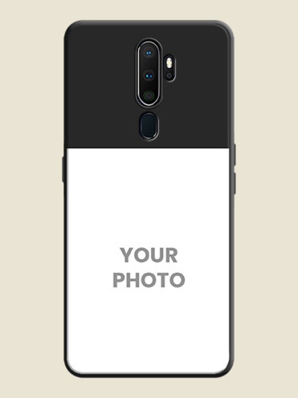 Custom Image Upload With Space Black Color On Custom Soft Matte Mobile Back Cover - Oppo A5 2020 - alternate view