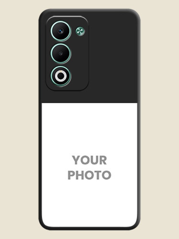 Custom Image Upload With Space Black Color On Custom Soft Matte Mobile Back Cover - Oppo A5 5G - alternate view