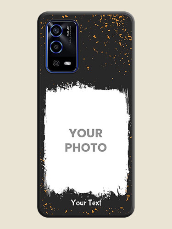 Custom Spray Free Design on Photo on Space Black Soft Matte Phone Cover - Oppo A55 - alternate view