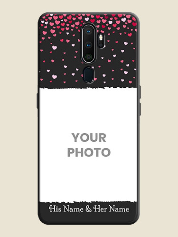 Custom Fall in Love with Your Partner  - Photo on Space Black Soft Matte Phone Cover - Oppo A9 2020 - alternate view
