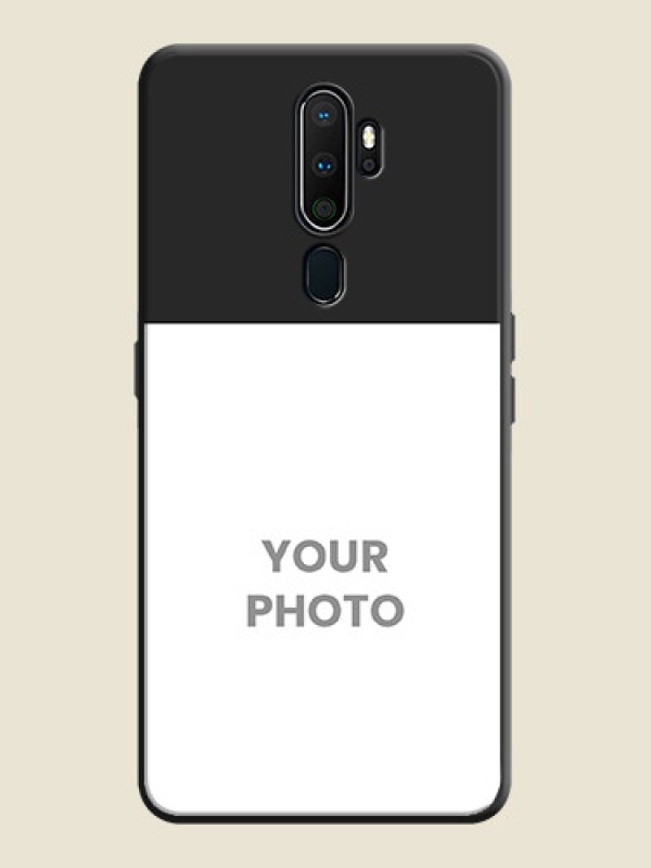Custom Image Upload With Space Black Color On Custom Soft Matte Mobile Back Cover - Oppo A9 2020 - alternate view