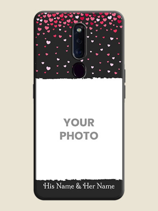 Custom Fall in Love with Your Partner  - Photo on Space Black Soft Matte Phone Cover - Oppo F11 Pro - alternate view