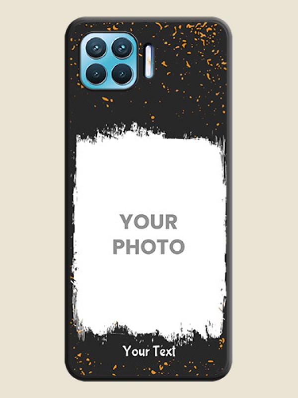 Custom Spray Free Design on Photo on Space Black Soft Matte Phone Cover - Oppo F17 - alternate view