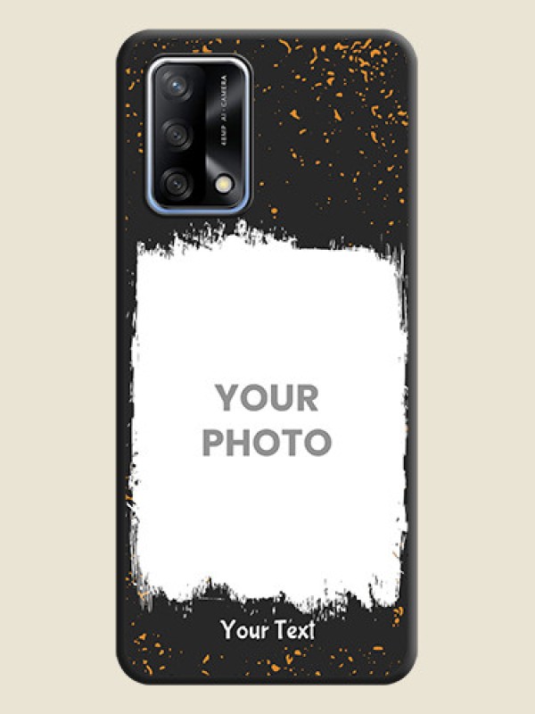 Custom Spray Free Design on Photo on Space Black Soft Matte Phone Cover - Oppo F19 - alternate view