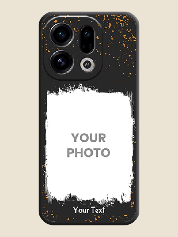 Custom Spray Free Design on Photo On Space Black Custom Soft Matte Mobile Back Cover - Oppo Find X9 5G - alternate view