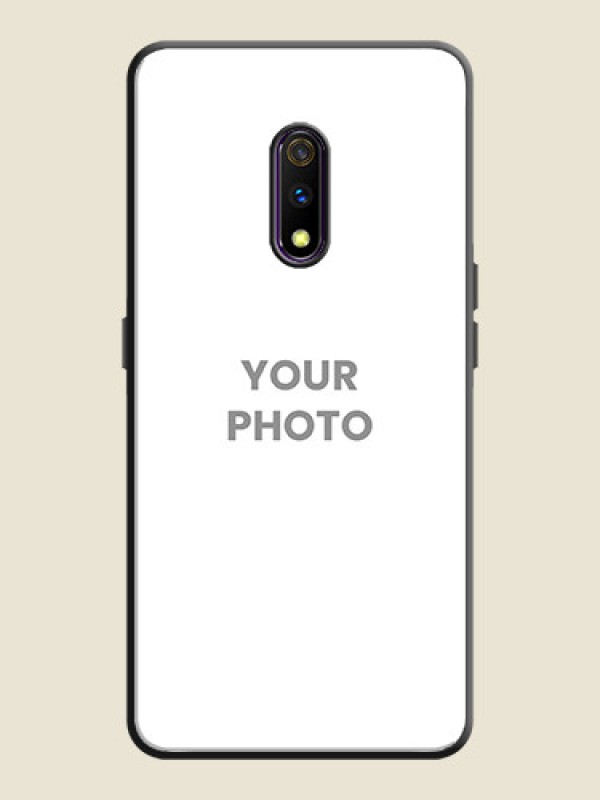 Custom Full Single Pic Upload On Space Black Personalized Soft Matte Phone Covers -Oppo K3 - alternate view