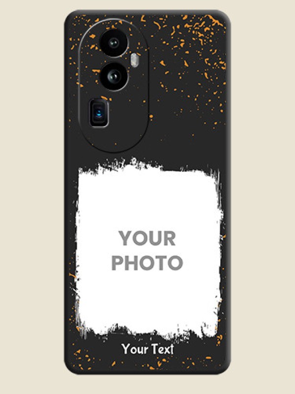 Custom Spray Free Design - Photo on Space Black Soft Matte Phone Cover - Reno 10 Pro Plus 5G - alternate view