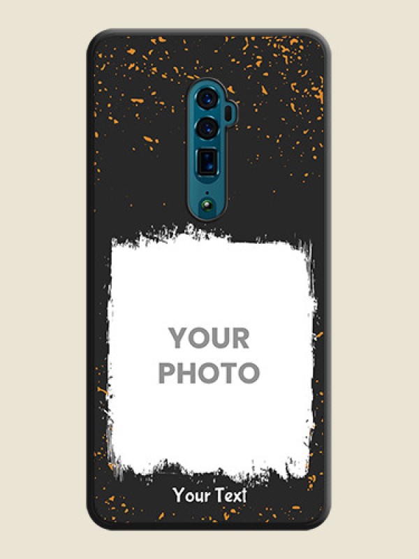 Custom Spray Free Design on Photo on Space Black Soft Matte Phone Cover - Oppo Reno 10X Zoom - alternate view