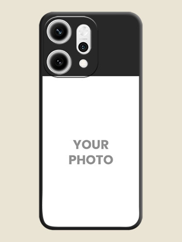 Custom Image Upload With Space Black Color On Custom Soft Matte Mobile Back Cover - Oppo Reno 14 Pro 5G - alternate view
