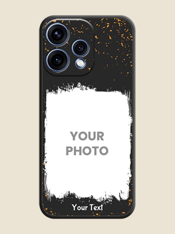Custom Spray Free Design on Photo On Space Black Custom Soft Matte Mobile Back Cover - Oppo Reno 15 5G - alternate view