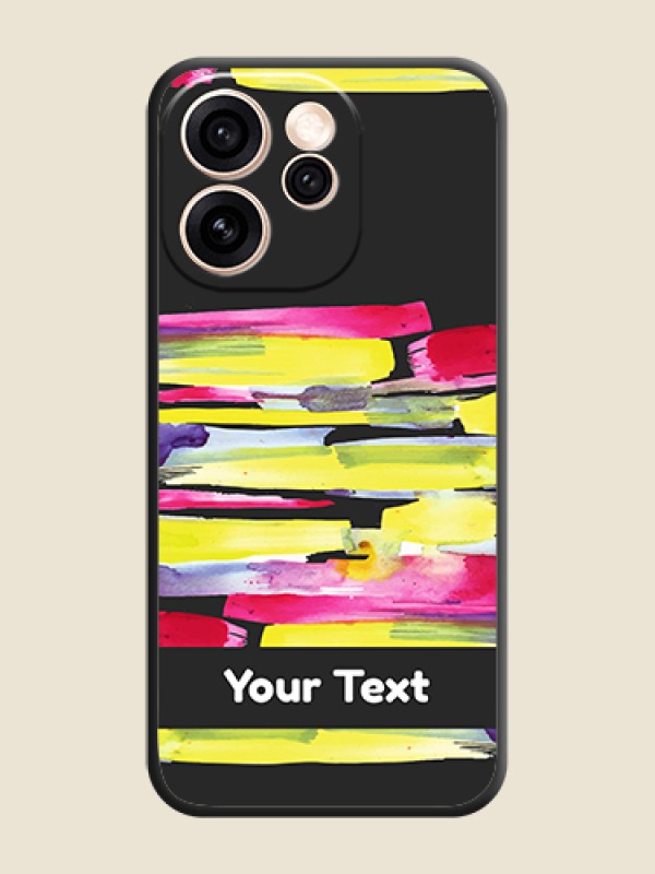 Custom Brush Coloured On Space Black Custom Soft Matte Mobile Back Cover - Oppo Reno 15 Pro Mini 5G - alternate view