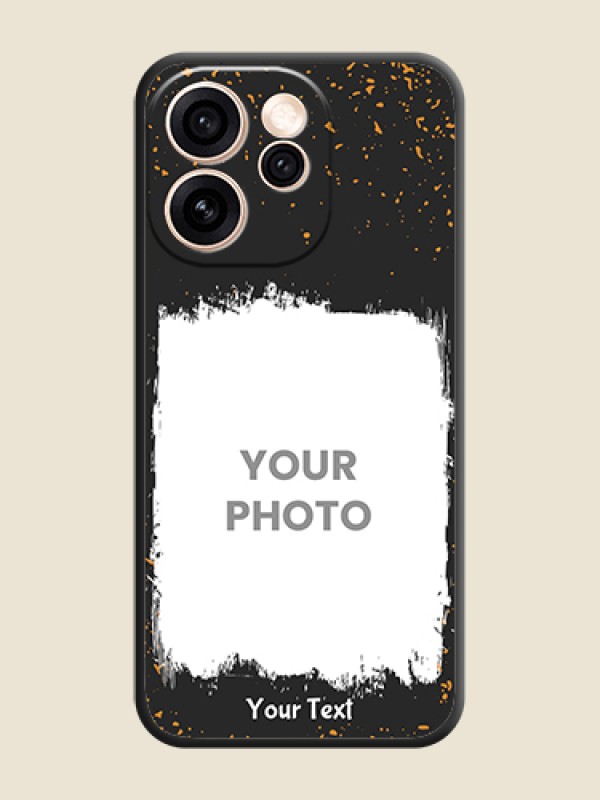 Custom Spray Free Design on Photo On Space Black Custom Soft Matte Mobile Back Cover - Oppo Reno 15 Pro Mini 5G - alternate view