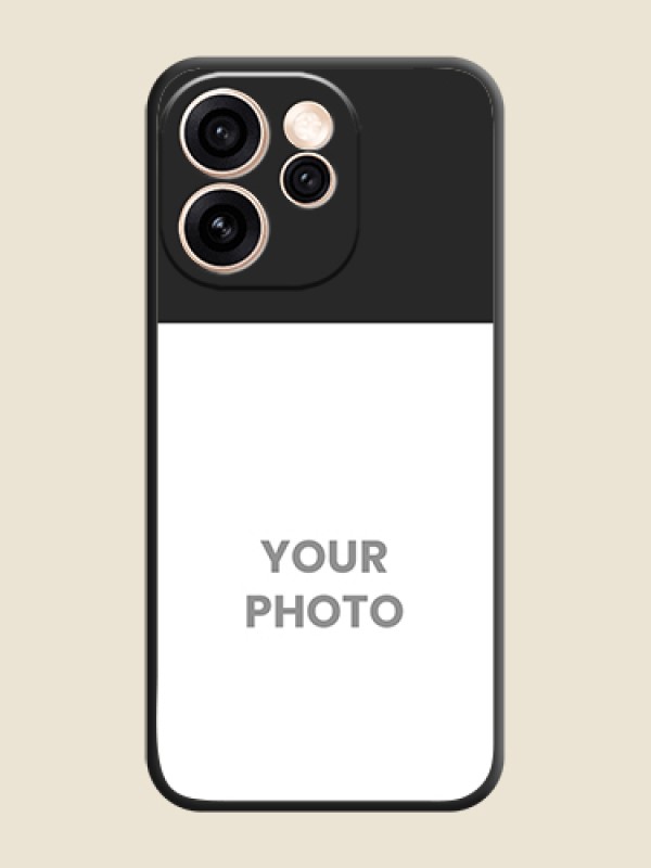 Custom Image Upload With Space Black Color On Custom Soft Matte Mobile Back Cover - Oppo Reno 15 Pro Mini 5G - alternate view