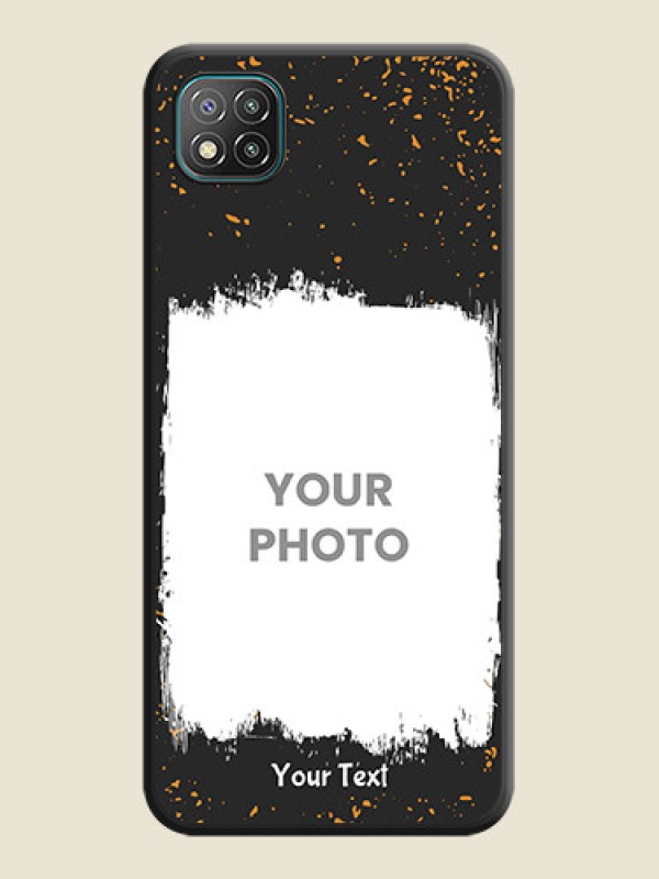 Custom Spray Free Design on Photo on Space Black Soft Matte Phone Cover - Poco C3 - alternate view