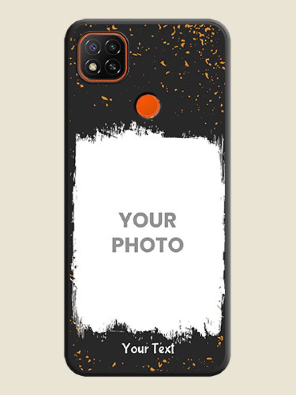 Custom Spray Free Design on Photo on Space Black Soft Matte Phone Cover - Poco C31 - alternate view