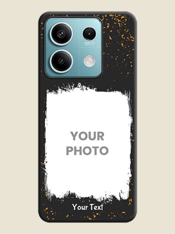 Custom Spray Free Design - Photo on Space Black Soft Matte Phone Cover - Poco X6 Neo 5G - alternate view