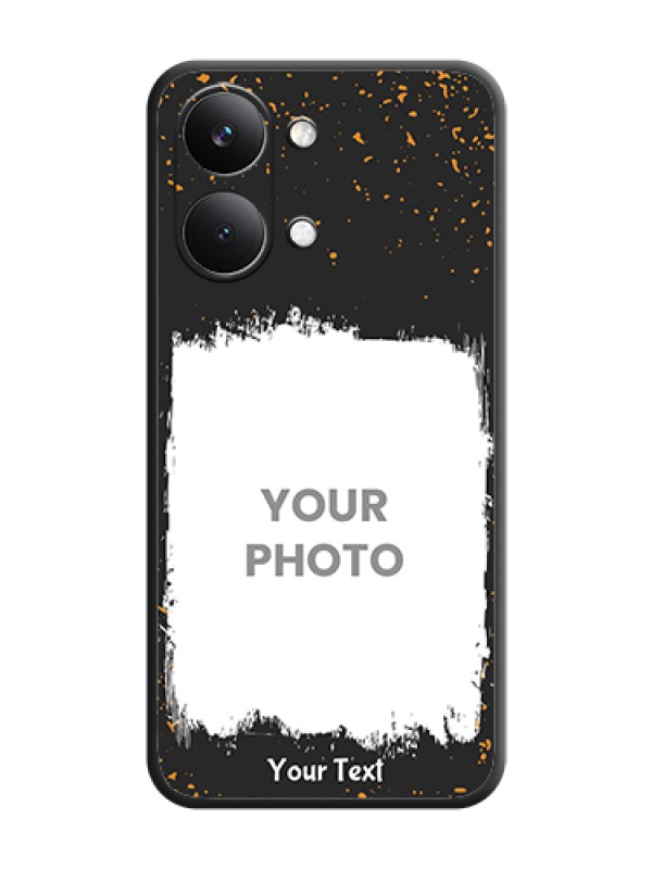 Custom Spray Free Design on Photo On Space Black Custom Soft Matte Mobile Back Cover - Poco X8 Pro Max 5G - alternate view