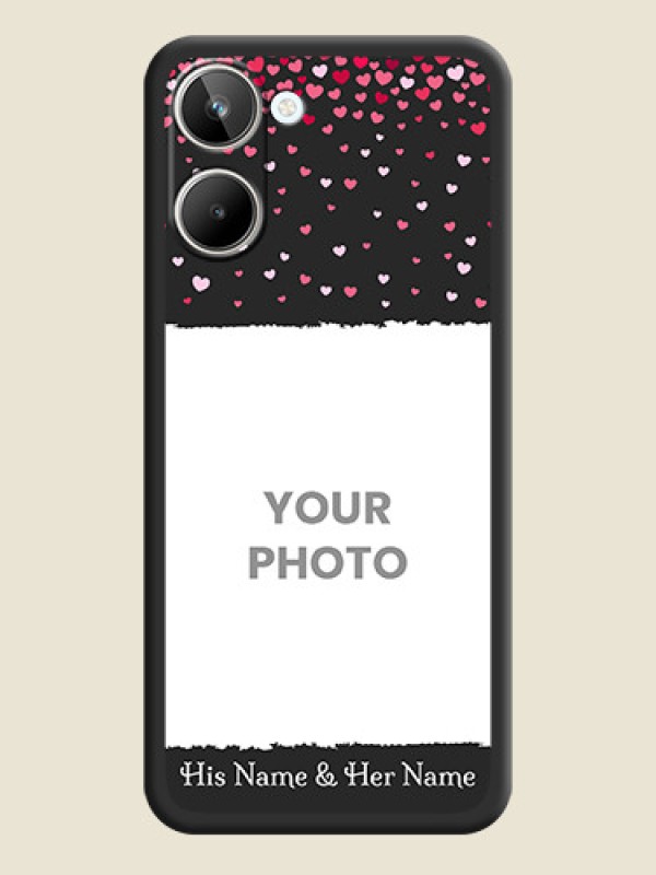 Custom Fall in Love with Your Partner  on Photo on Space Black Soft Matte Phone Cover - Realme 10 Pro 5G - alternate view