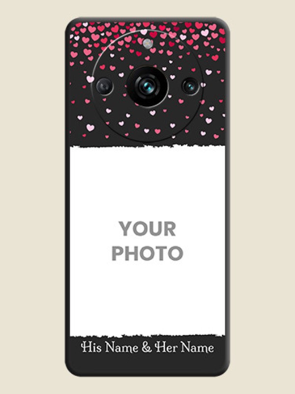 Custom Fall in Love with Your Partner - Photo on Space Black Soft Matte Phone Cover - Realme 11 Pro Plus 5G - alternate view