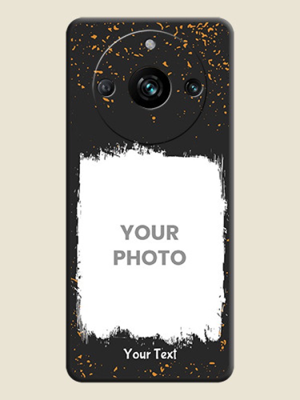 Custom Spray Free Design - Photo on Space Black Soft Matte Phone Cover - Realme 11 Pro Plus 5G - alternate view
