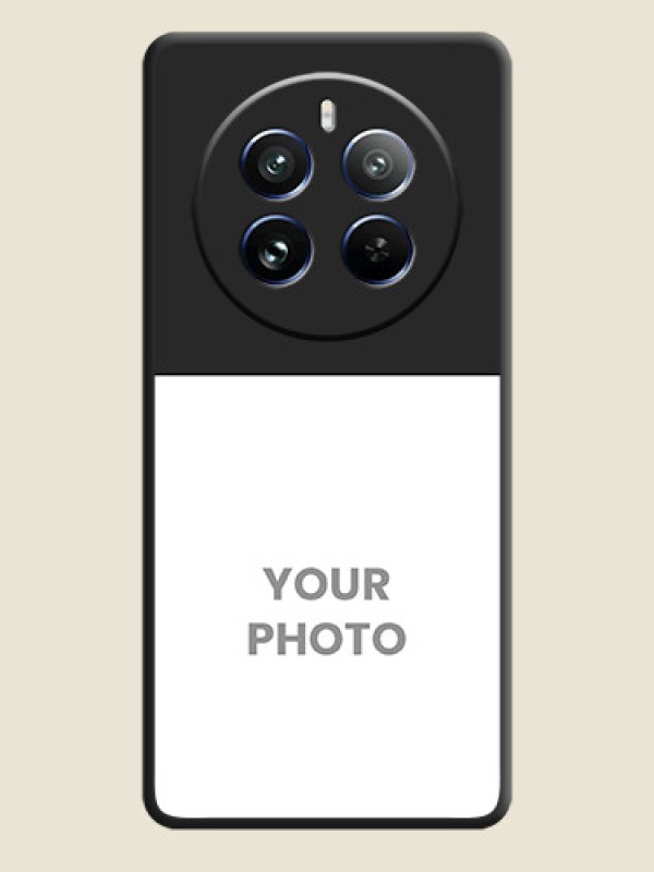 Custom Image Upload With Space Black Color On Custom Soft Matte Mobile Back Cover - Realme 12 Pro 5G - alternate view
