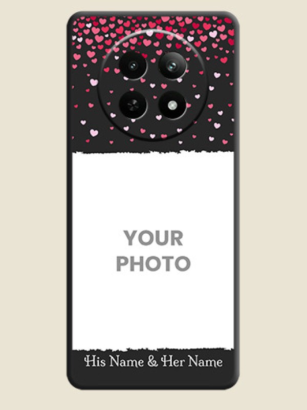 Custom Fall in Love with Your Partner - Photo on Space Black Soft Matte Phone Cover - Realme 12X 5G - alternate view