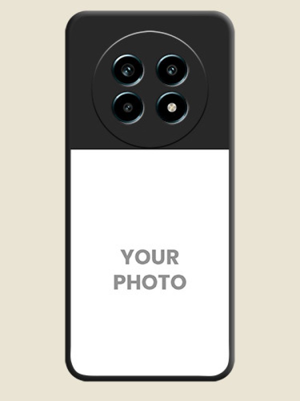 Custom Image Upload With Space Black Color On Custom Soft Matte Mobile Back Cover - Realme 13 Pro 5G - alternate view