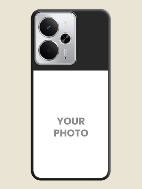 Custom Image Upload With Space Black Color On Custom Soft Matte Mobile Back Cover - Realme 14 5G - alternate view