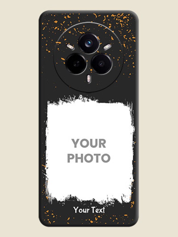 Custom Spray Free Design on Photo On Space Black Custom Soft Matte Mobile Back Cover - Realme 14 Pro 5G - alternate view