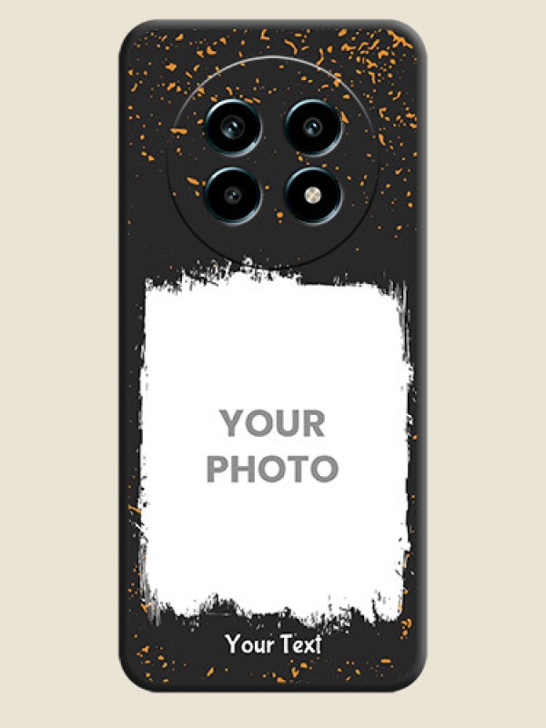 Custom Spray Free Design on Photo On Space Black Custom Soft Matte Mobile Back Cover - Realme 14 Pro Lite 5G - alternate view