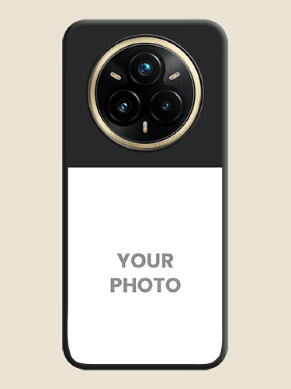 Custom Image Upload With Space Black Color On Custom Soft Matte Mobile Back Cover - Realme 14 Pro Plus 5G - alternate view