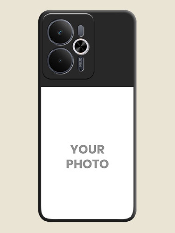 Custom Image Upload With Space Black Color On Custom Soft Matte Mobile Back Cover - Realme 14T 5G - alternate view