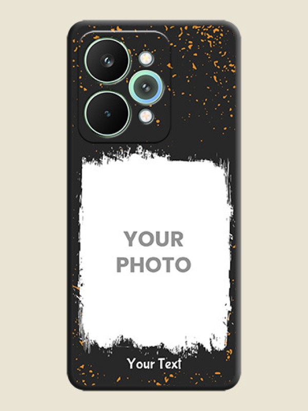Custom Spray Free Design on Photo On Space Black Custom Soft Matte Mobile Back Cover - Realme 15 5G - alternate view