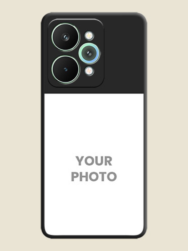 Custom Image Upload With Space Black Color On Custom Soft Matte Mobile Back Cover - Realme 15 5G - alternate view