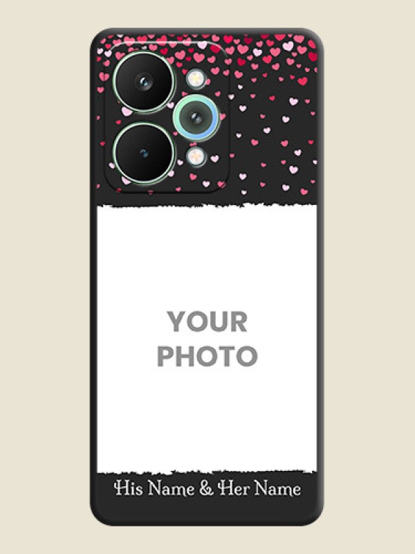 Custom Fall in Love with Your Partner on Photo On Space Black Custom Soft Matte Mobile Back Cover - Realme 15 Pro 5G - alternate view