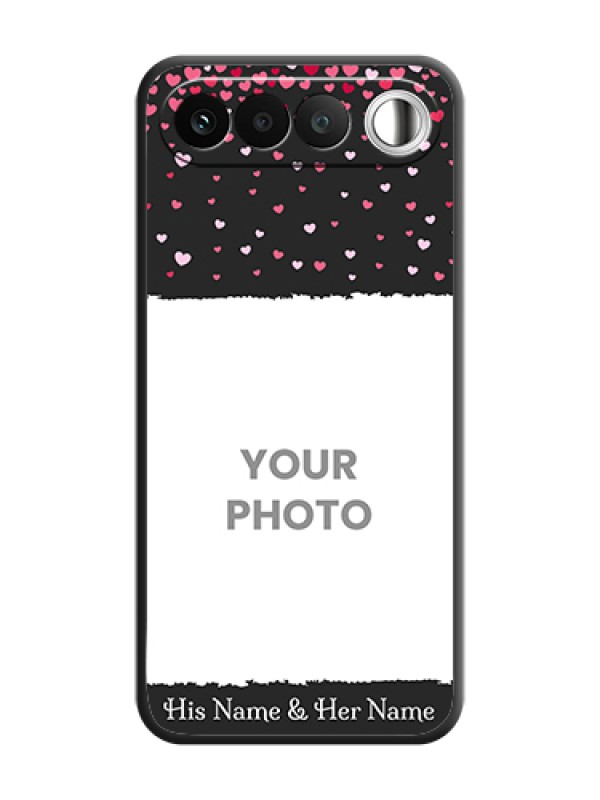 Custom Fall in Love with Your Partner on Photo On Space Black Custom Soft Matte Mobile Back Cover - Realme 16 5G - alternate view