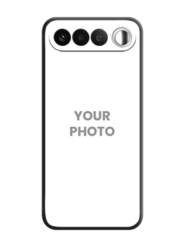 Custom Full Single Pic Upload On Space Black Custom Soft Matte Mobile Back Cover - Realme 16 5G - alternate view