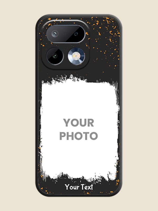 Custom Spray Free Design on Photo On Space Black Custom Soft Matte Mobile Back Cover - Realme 16 Pro 5G - alternate view