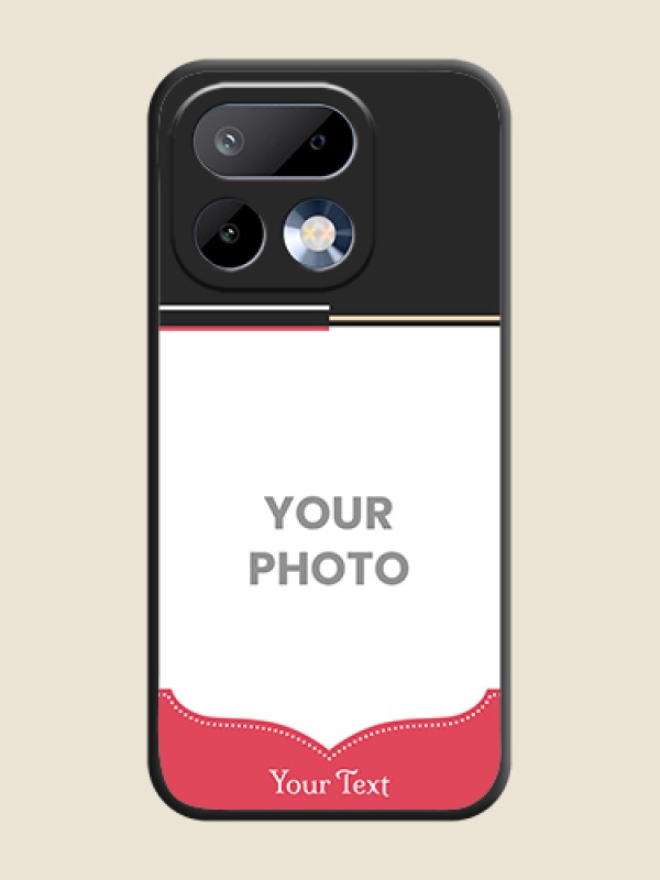 Custom Classic Plain Design with Name On Space Black Custom Soft Matte Mobile Back Cover - Realme 16 Pro 5G - alternate view