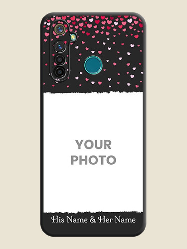 Custom Fall in Love with Your Partner  - Photo on Space Black Soft Matte Phone Cover - Realme 5 Pro - alternate view