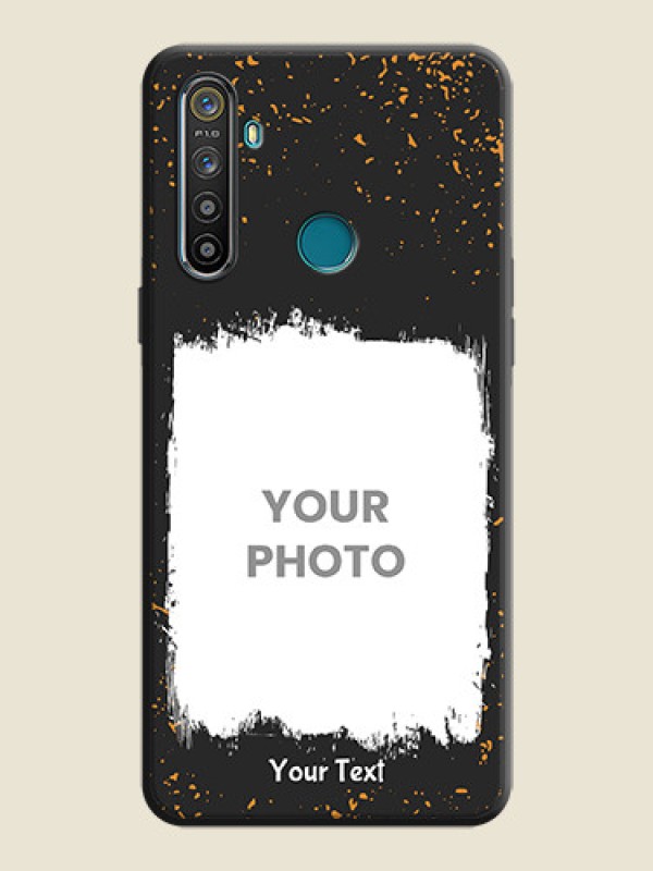 Custom Spray Free Design - Photo on Space Black Soft Matte Phone Cover - Realme 5S - alternate view