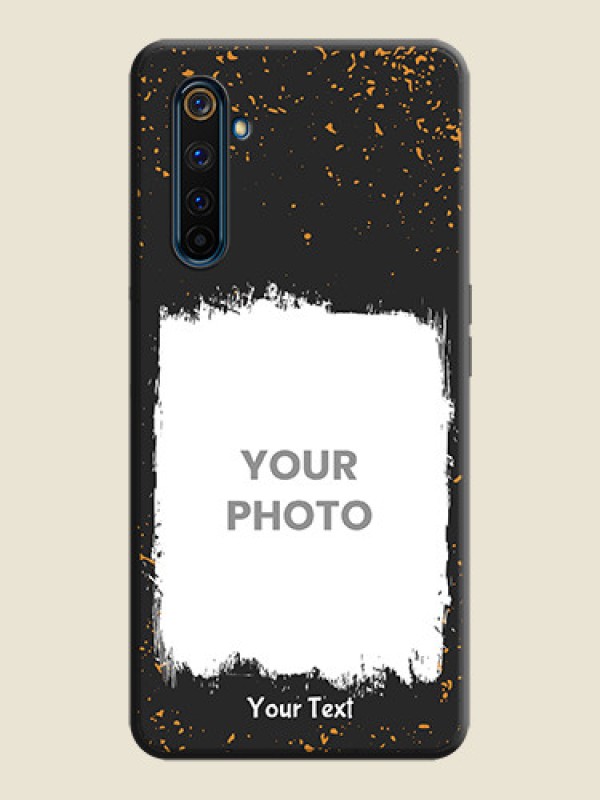 Custom Spray Free Design - Photo on Space Black Soft Matte Phone Cover - Realme 6 Pro - alternate view