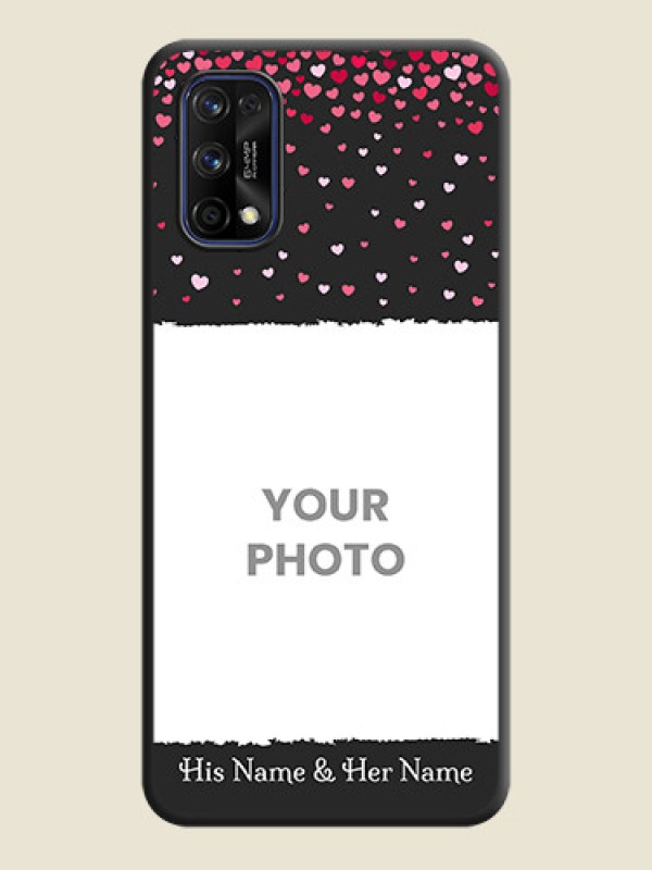 Custom Fall in Love with Your Partner  on Photo on Space Black Soft Matte Phone Cover - Realme 7 Pro - alternate view
